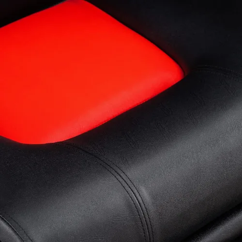 Vista 7 de BarberPub Silla de peluquero reclinable hidráulica para todo propósito salón belleza Spa Equipo de estilo 9208 (rojo)