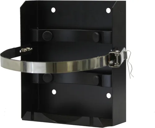 Vista 5 de Flame King Tanque de propano de 5 libras con medidor y soporte para parrillas, barbacoas, camping, pesca, actividades al aire libre