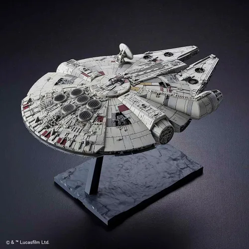Vista 4 de Bandai Hobby - Star Wars - Millennium Falcon (Rise of Skywalker Ver), Bandai Spirits 1/144 Model Kit