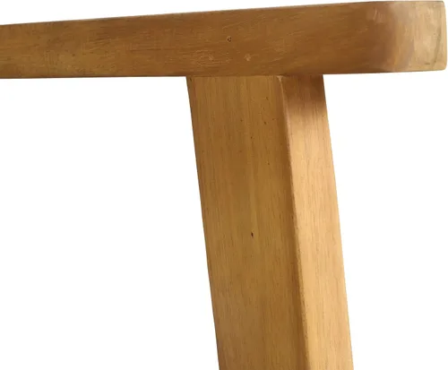 Vista 4 de Christopher Knight Home Tracy Silla de comedor de madera de acacia para exteriores con asientos de cuerda (juego de 2), teca y gris oscuro Acabado