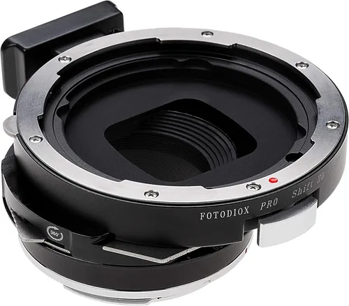 Vista 2 de Fotodiox Pro TLT ROKR Adaptador de montaje de lente inclinación/cambio compatible con lentes Hasselblad V-Mount en cámaras Canon EOS EF y EF-S