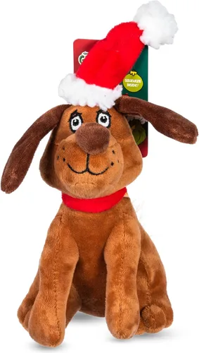 Vista 7 de Dr. Seuss: Juguetes de Navidad Feliz Navidad Grinch Peluche con Sonido - 22.86 cm