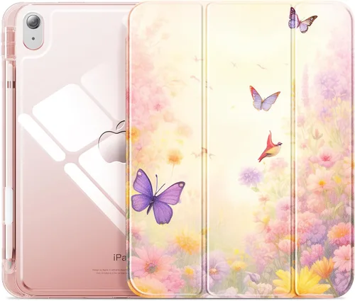 Vista 11 de INFILAND Compatible con Funda para iPad A16 de 11ª Generación de 11 Pulgadas 2025, Funda para iPad de 10ª Generación de 10.9 Pulgadas 2022, Funda