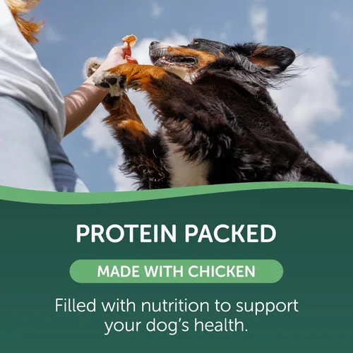Vista 4 de Healthfuls Golosinas envueltas en pollo para perros, 16 onzas