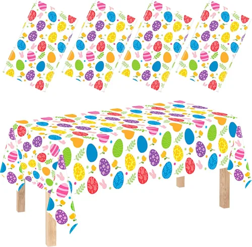 Vista 12 de 3 manteles de plástico con diseño a cuadros, decoración de fiesta de cumpleaños, mantel desechable para niños, suministros de fiesta de cumpleaños