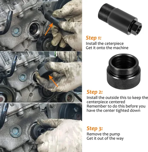 Vista 3 de Extractor de bomba de combustible de inyección de motor diesel reemplazar JTC 4720 herramienta de eliminación para BMW M47 M57 E38 E39 E46 E53 E60