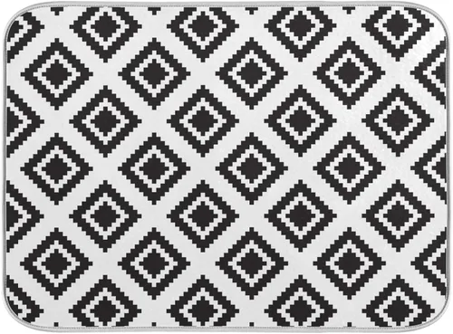 Vista 33 de Tapete de secado de platos súper absorbente, tapete de microfibra de secado rápido, 16 x 18 pulgadas, almohadilla de secado de platos de cocina