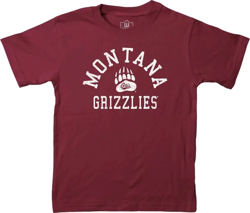 Vista 137 de Wes and Willy Camiseta de algodón orgánico de manga corta para niños de la NCAA