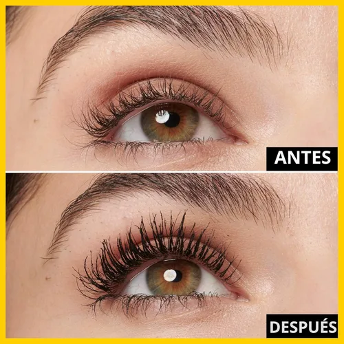 Vista 3 de Maybelline Volum' Express Colossal - Máscara de pestañas lavable, rímel clásico, negro, 1 unidad