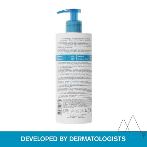 Vista 8 de Uriage Eau Thermale Moisturizing Body Lotion With Shea Butter & Hyaluronic Acid, Hydration For 24 Hours, Light Silky Body Moisturizer, Lovely Floral