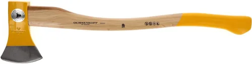 Vista 5 de Cabeza Buey OX 10 H-1207 Hacha ILTIS, Modelo Europa, mango de nogal 42.33 oz