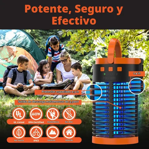Vista 7 de FosPower Exterminador de insectos para exteriores e interiores