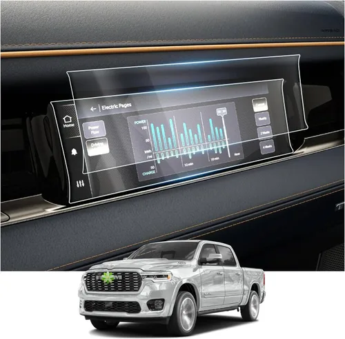 Vista 30 de Ruiya Protector de pantalla para Chevy Colorado/(2015 ~ 2022) GMC Canyon (2015 ~ 2020) GMC Yukon y Chevy Suburban/Tahoe de 8 pulgadas, vidrio