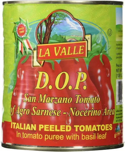 La Valle San Marzano DOP Tomates, 1.75 libras (paquete de 5)
