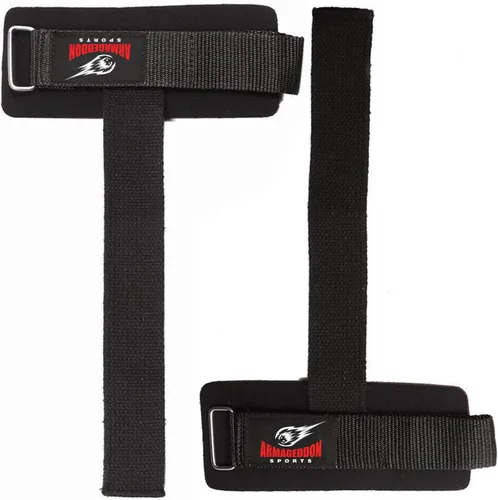 Vista 2 de Correas de Levantamiento Premium, Correas de Muñeca para Gimnasio, Correas de Muñeca para Levantamiento de Pesas, Correas de Gimnasio
