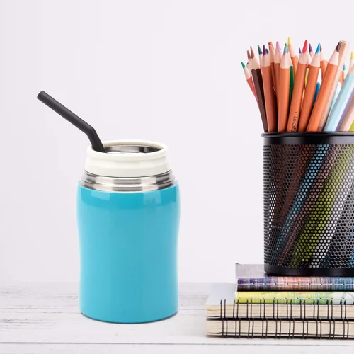 Vista 5 de Pajitas de silicona negras reutilizables para niños pequeños y niños, 12 popotes flexibles de 6.7 pulgadas para vasos Yeti/Rtic/Ozark de 6 a 12